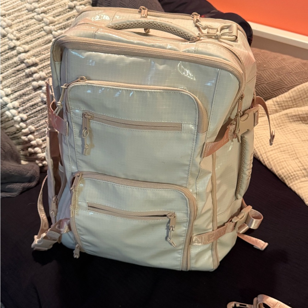 Stylish Cream Backpack